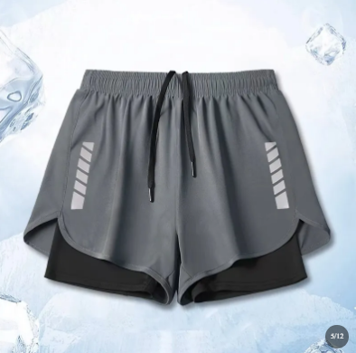 Aligned Men's Double-layer Boxer Shorts